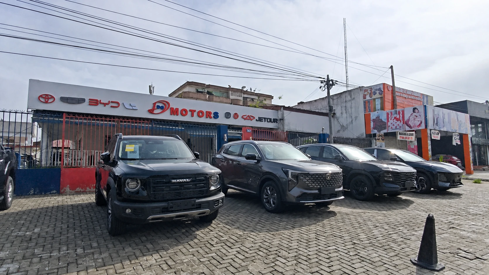 Abidjan DG MOTORS showroom